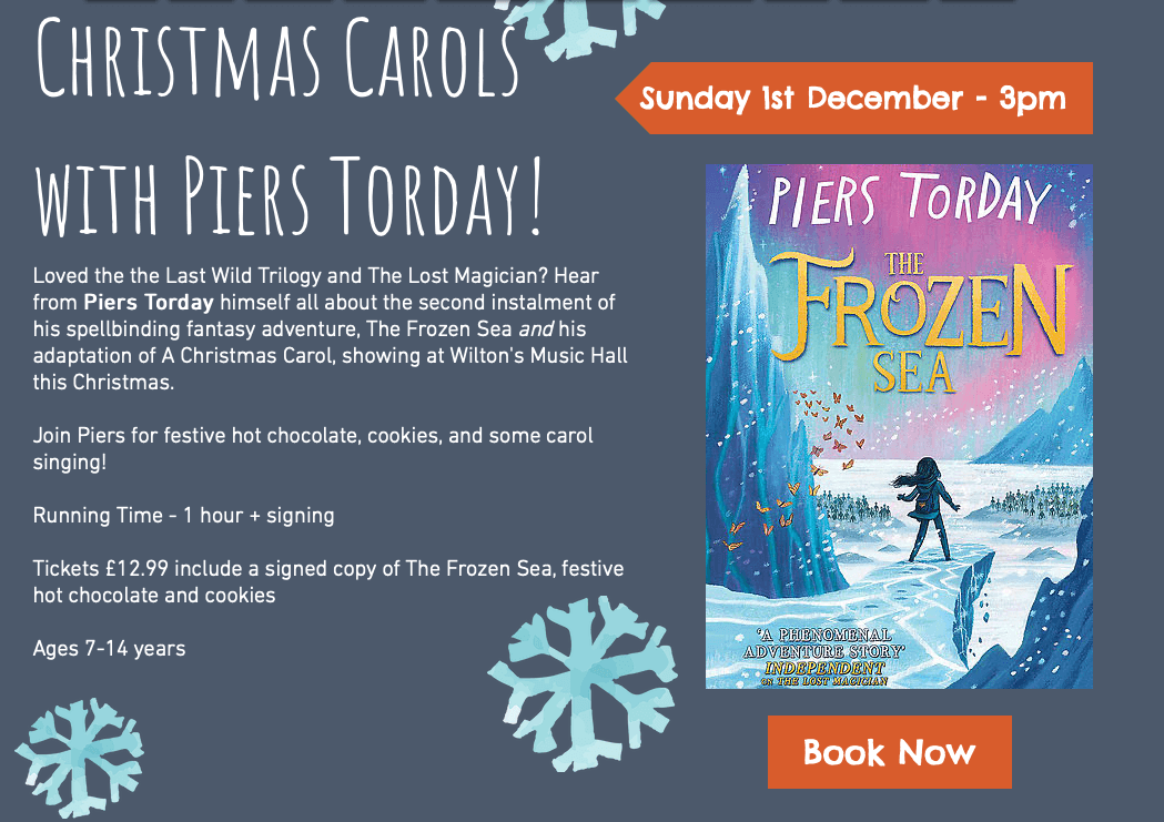 Christmas Carols with Piers Torday